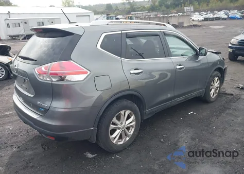 2014 Nissan Rogue Sv из США, поврежденный, VIN 5N1AT2MV6EC863240